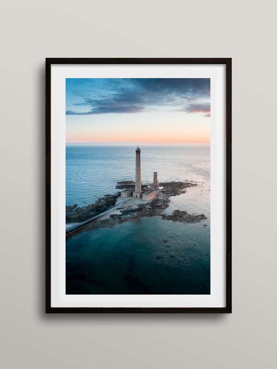 Vue aérienne du Phare de Gatteville