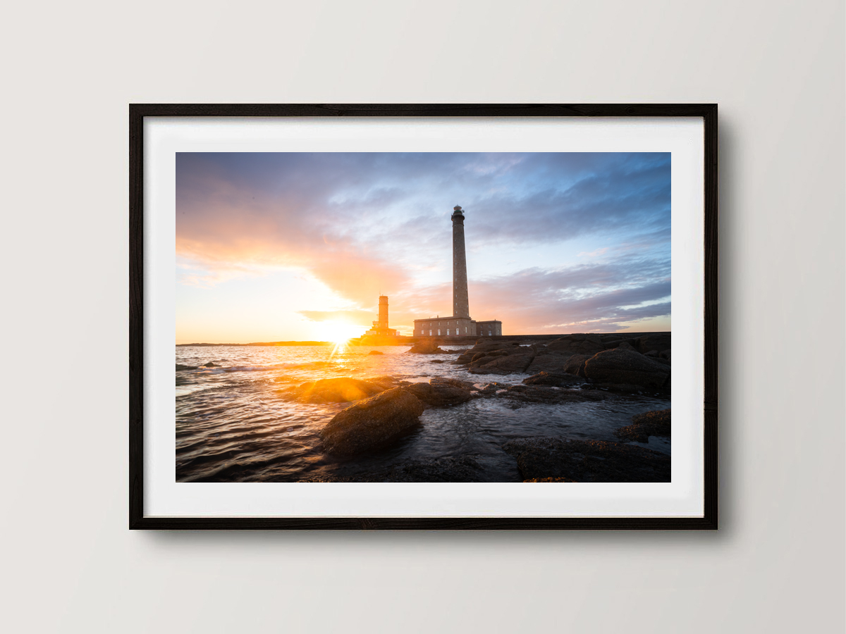 Lever de soleil sur le phare de Gatteville