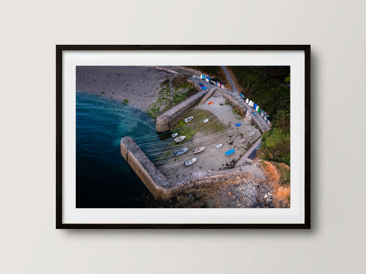 Port Racine vu du ciel