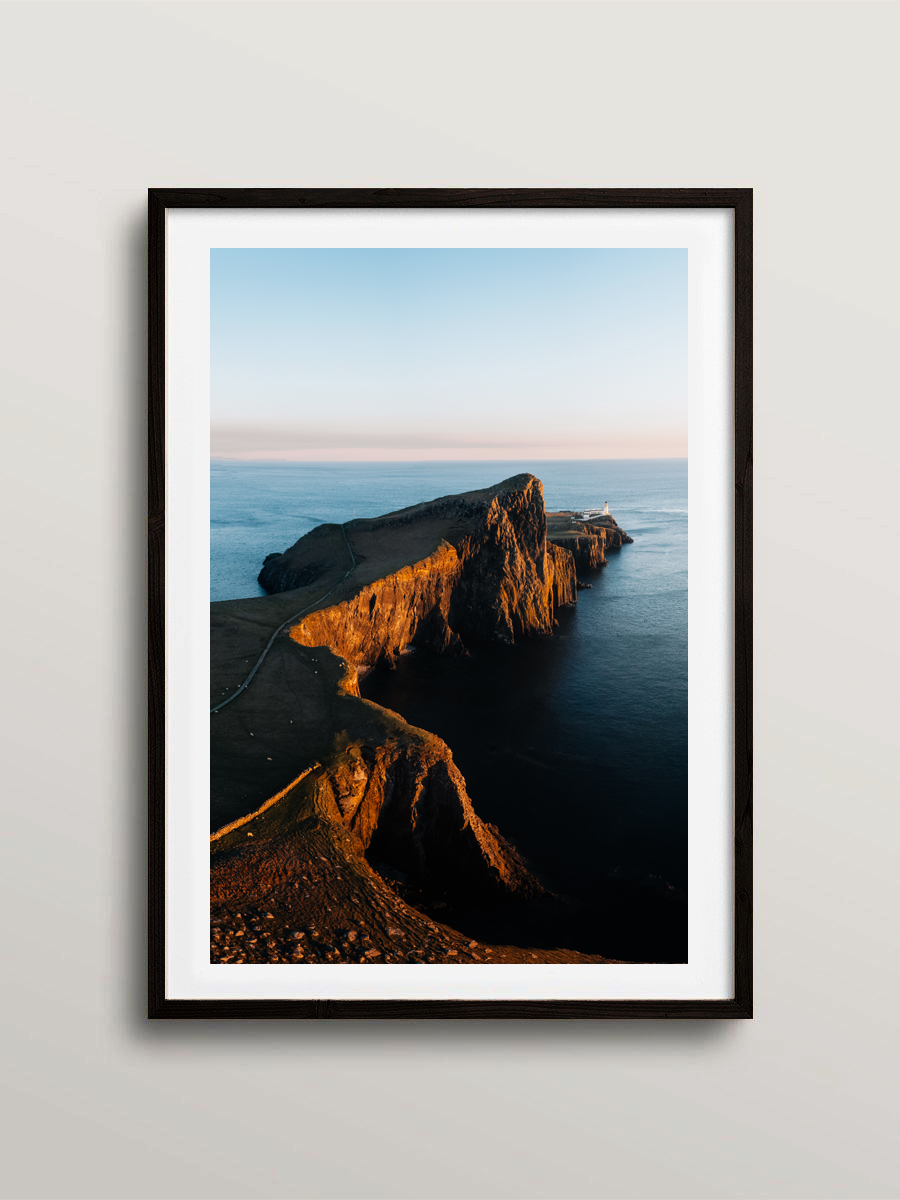 Vue aérienne sur Nest Point