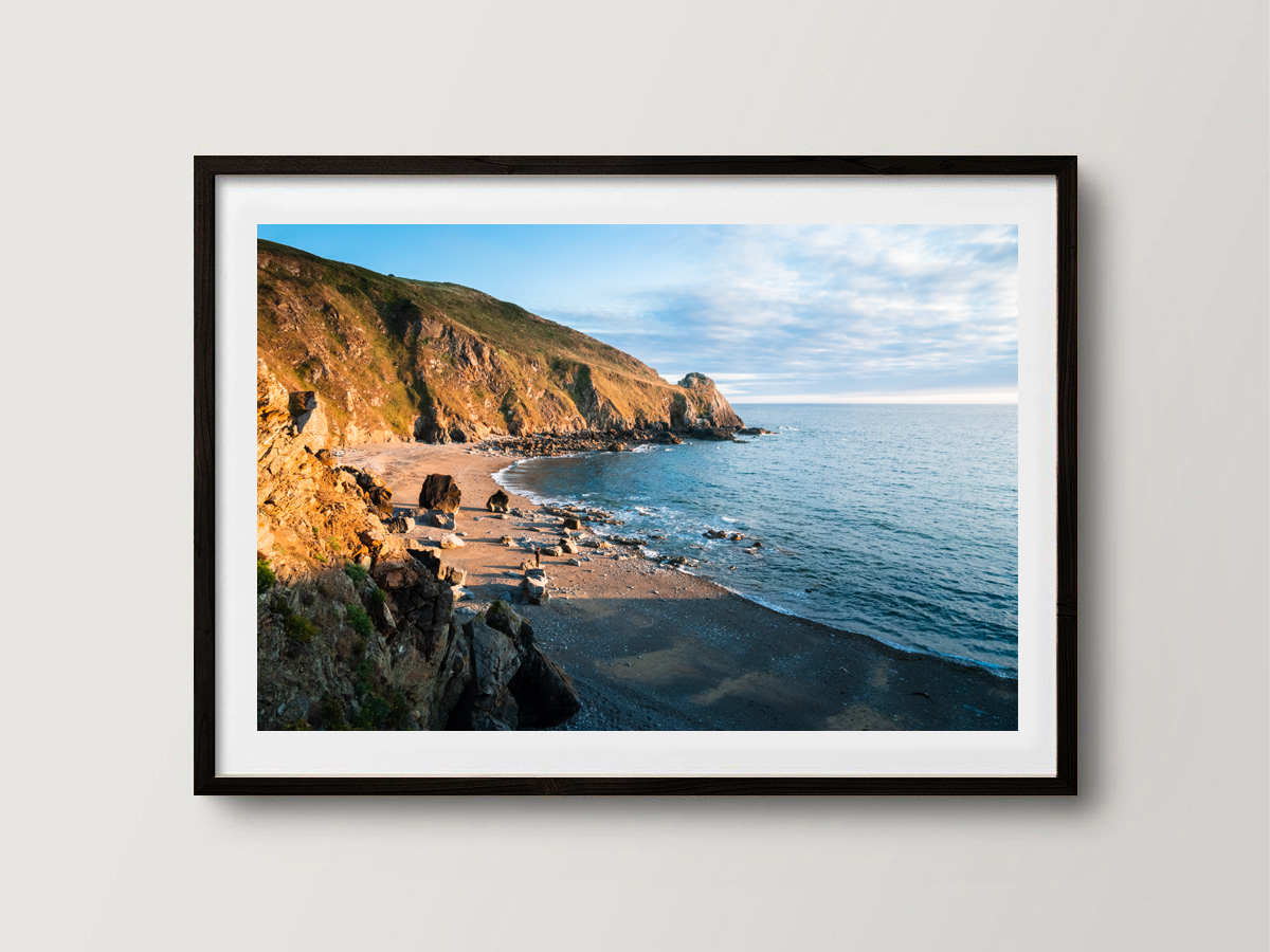 Survol de la plage du Cap Carteret