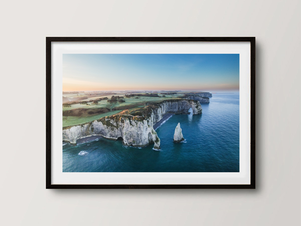 Vol au dessus d'Etretat