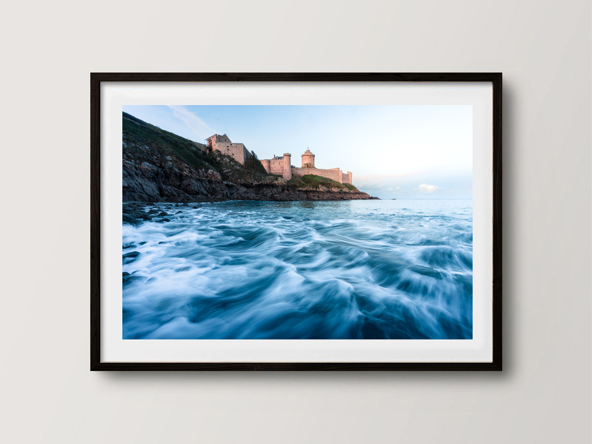 Montée de la mer au fort Lalatte