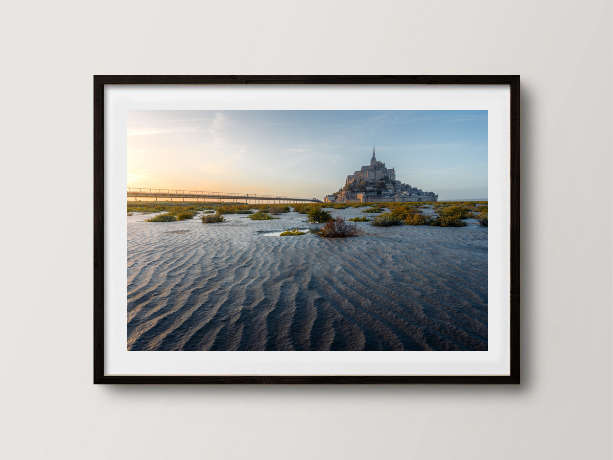 Fin de journée au Mont-Saint-Michel