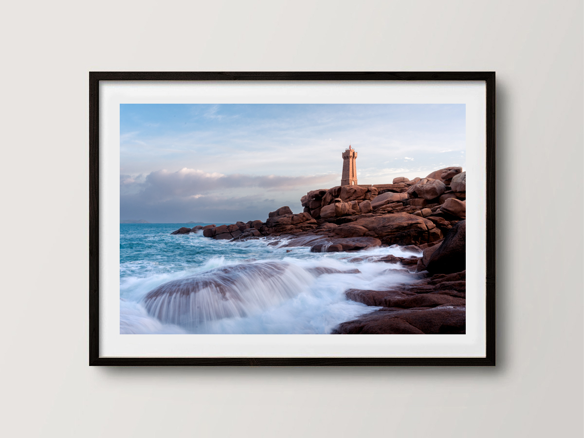 Fin de journée sur le phare de Mean Ruz