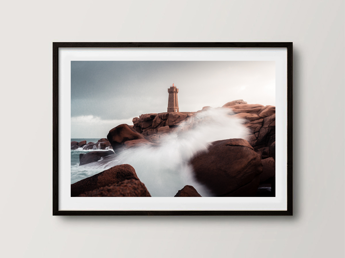 Tempête sur le phare de Mean Ruz