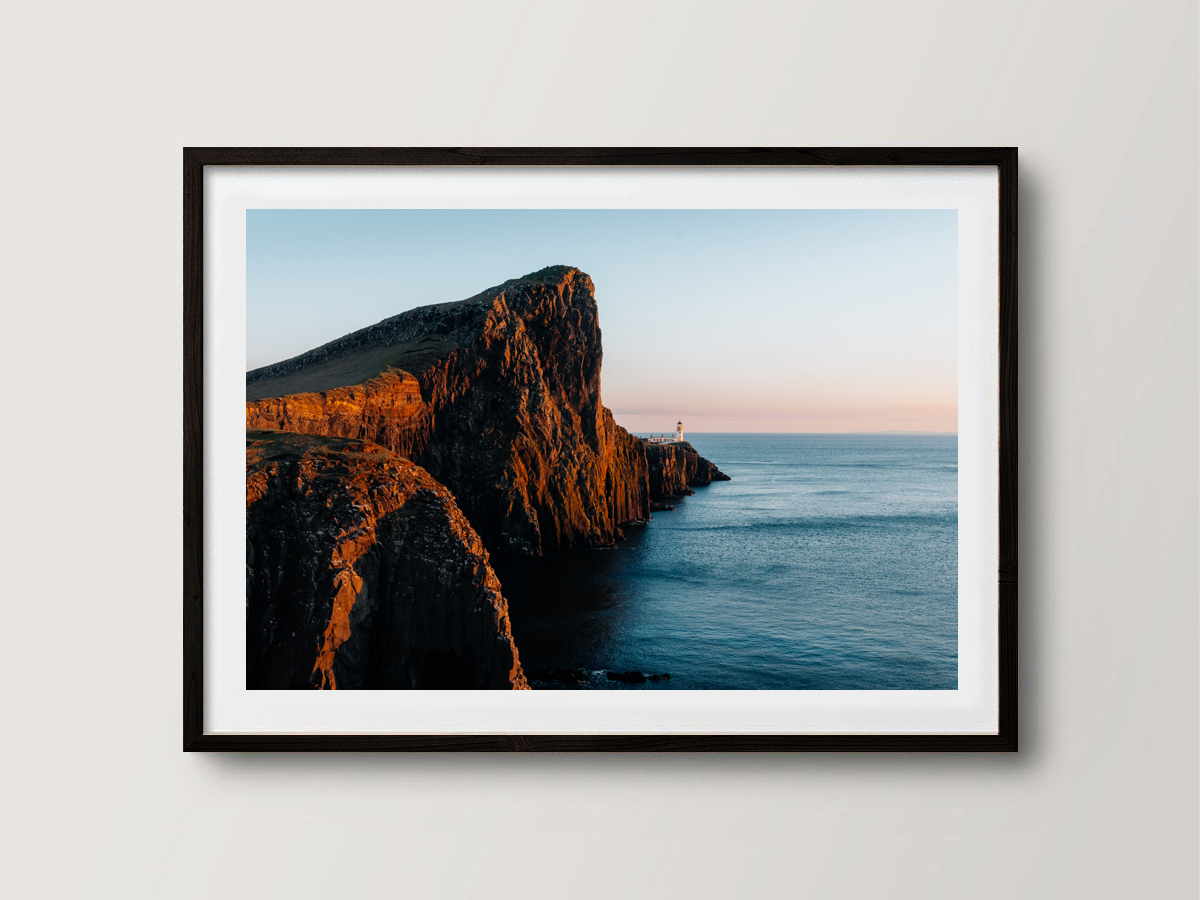 Coucher de soleil sur l'île de Skye