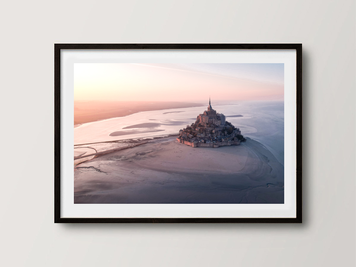 Coucher de soleil sur le Mont