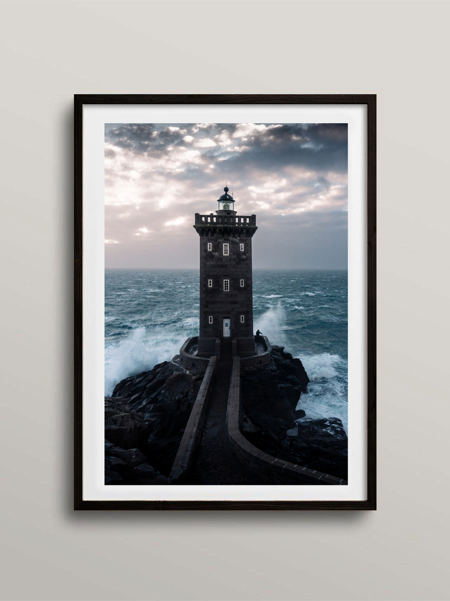 Tempête sur la presqu'île de Kermorvan